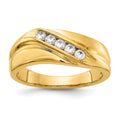 IB Goodman 14k 1/3 carat Diamond Mens Ring, 0.325 ct, Size 10