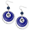NEW YORK RANGERS GAME DAY EARRINGS