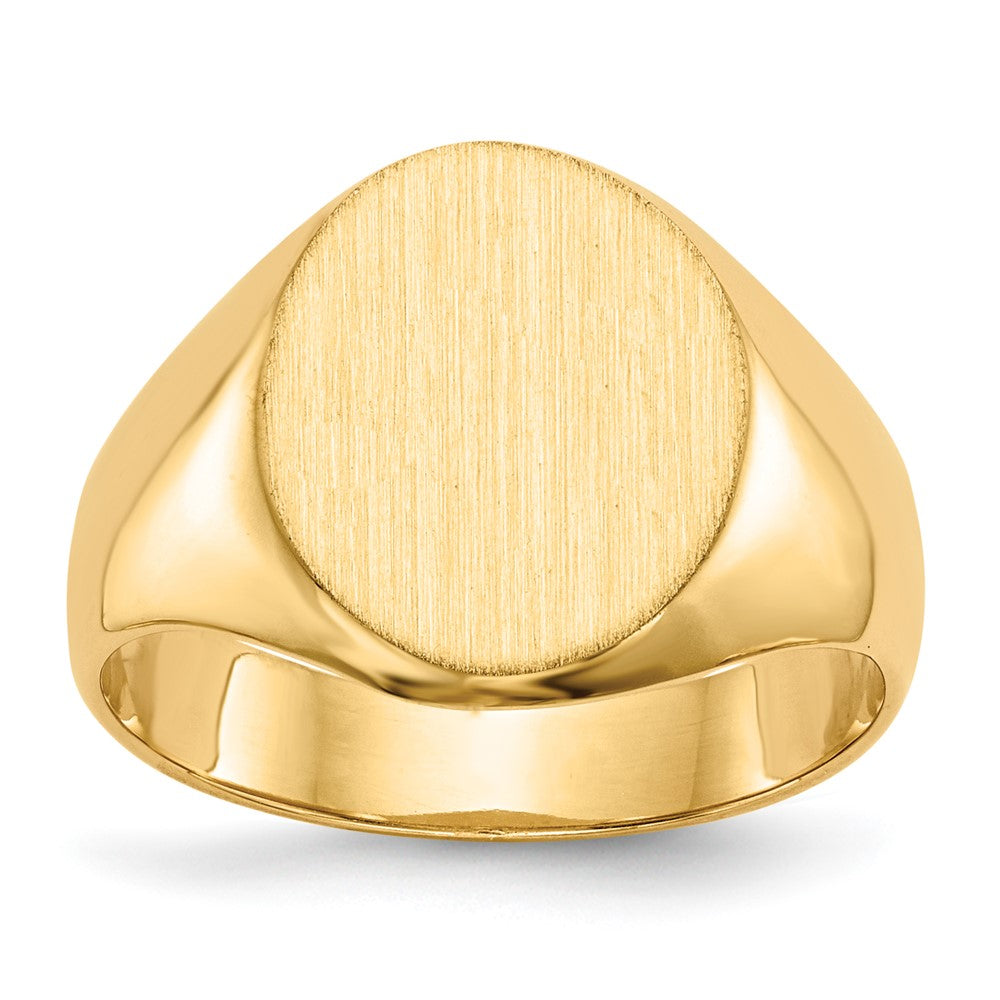 18k Signet Ring, Size 7