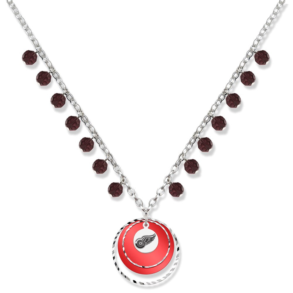 DETROIT RED WINGS GAME DAY NECKLACE, Size 21