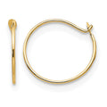 14k Madi K Small 1x9mm Endless Hoop Earrings, 9 x 9 mm