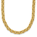 14k Polished Fancy 5mm Rolo Link 18 inch Necklace, 18 x 5 mm