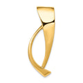 14k Polished Slide Fits up to 8mm Regular/Fancy/Reversible Omega, 41 x 16 mm