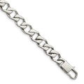 Chisel Stainless Steel Polished 8.5 inch Fancy Link Bracelet, 8.5 mm, 16.03 g