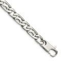 Chisel Stainless Steel Polished 8.5 inch Fancy Link Bracelet, 8.5 x 9 mm