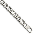Chisel Stainless Steel Polished 8.25 inch Anchor Link Bracelet, 8.25 x 9 mm