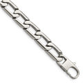Chisel Stainless Steel Polished 8.5 inch Open Link Bracelet, 8.5 x 11 mm