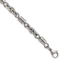 Chisel Stainless Steel Polished 9 inch Bracelet, 9 mm