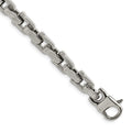 Chisel Stainless Steel Polished 8.5 inch Bracelet, 8.5 x 7 mm