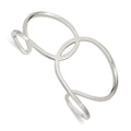 Stainless Steel Polished Cuff Bangle, 7.5 x 33.97 mm