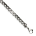 Chisel Stainless Steel Polished 9 inch Bracelet, 9 x 7 mm
