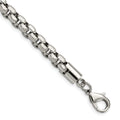 Chisel Stainless Steel Polished 8.75 inch Fancy Rolo Bracelet, 8.75 x 8.23 mm