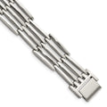 Chisel Stainless Steel Polished 8.5 inch Link Bracelet, 8.5 x 16 mm