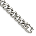 Chisel Stainless Steel Polished 8.25 inch Curb Link Bracelet, 8.25 mm