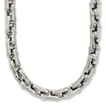 Chisel Stainless Steel Polished 20 inch Link Necklace, 20 x 7 mm