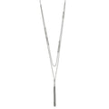 Chisel Stainless Steel Polished Infinity Multi Strand 28 inch with a 2 inch Extension Necklace, 28 mm