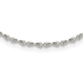 Stainless Steel Polished 2.25mm Fancy Infinity Link Chain, 16 x 2.25 mm