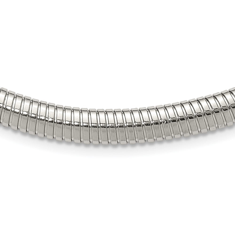 Chisel Stainless Steel Polished 8mm 18 inch Necklace, 18 x 8 mm
