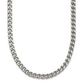 Chisel Stainless Steel Polished 24 inch Franco Chain, 24 x 5 mm