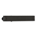 Chisel Stainless Steel Brushed Black IP-plated Tie Bar