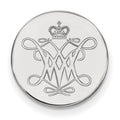 14k White Gold LogoArt College of William and Mary Lapel Pin