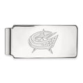 10k White Gold NHL LogoArt Columbus Blue Jackets Money Clip