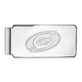 10k White Gold NHL LogoArt Carolina Hurricanes Money Clip