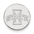 14k White Gold LogoArt Iowa State University Lapel Pin