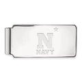 10k White Gold LogoArt US Naval Academy Money Clip