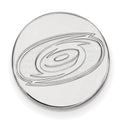 14k White Gold NHL LogoArt Carolina Hurricanes Lapel Pin