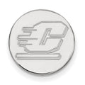 14k White Gold LogoArt Central Michigan University Letter C Lapel Pin