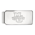10k White Gold LogoArt Marquette University Money Clip