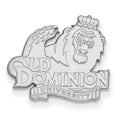 Sterling Silver Rhodium-plated LogoArt Old Dominion University Lapel Pin