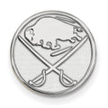 14k White Gold NHL LogoArt Buffalo Sabres Lapel Pin