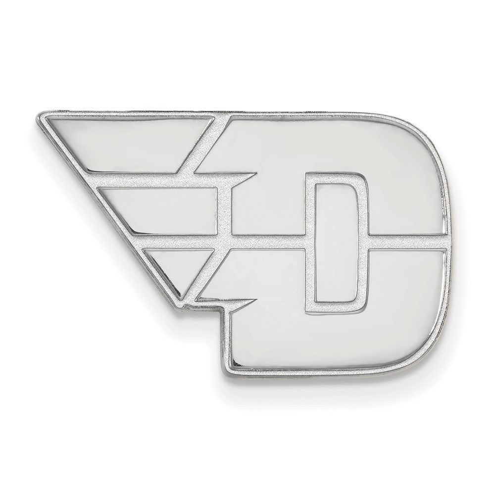 14k White Gold LogoArt University of Dayton Lapel Pin
