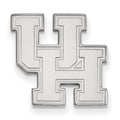 14k White Gold LogoArt University of Houston U-H Lapel Pin