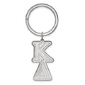 Sterling Silver Rh-plated LogoArt Kappa Delta Key Chain