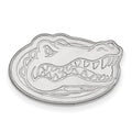 14k White Gold LogoArt University of Florida Gator Lapel Pin