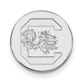 14k White Gold LogoArt University of South Carolina Lapel Pin