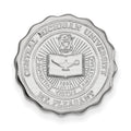 Sterling Silver Rhodium-plated LogoArt Central Michigan University Crest Lapel Pin