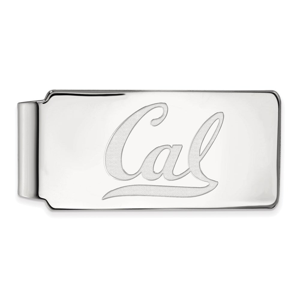 10k White Gold LogoArt University of California Berkeley Cal Money Clip