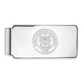 10k White Gold LogoArt James Madison University Crest Money Clip