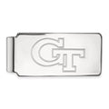 10k White Gold LogoArt Georgia Institute of Technology G-T Money Clip