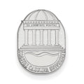 Sterling Silver Rhodium-plated LogoArt Coastal Carolina University Crest Lapel Pin