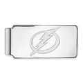 10k White Gold NHL LogoArt Tampa Bay Lightning Money Clip