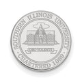 14k White Gold LogoArt Southern Illinois University Crest Lapel Pin