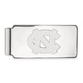 10k White Gold LogoArt University of North Carolina N-C Money Clip