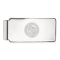 Sterling Silver Rhodium-plated LogoArt University of South Florida Crest Money Clip