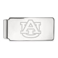 10k White Gold LogoArt Auburn University Money Clip