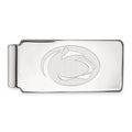 10k White Gold LogoArt Penn State University Lion Money Clip